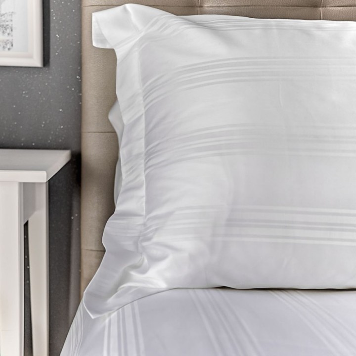 Pillowcase Oxford 100% Cotton 300 Thread Count Heathcote