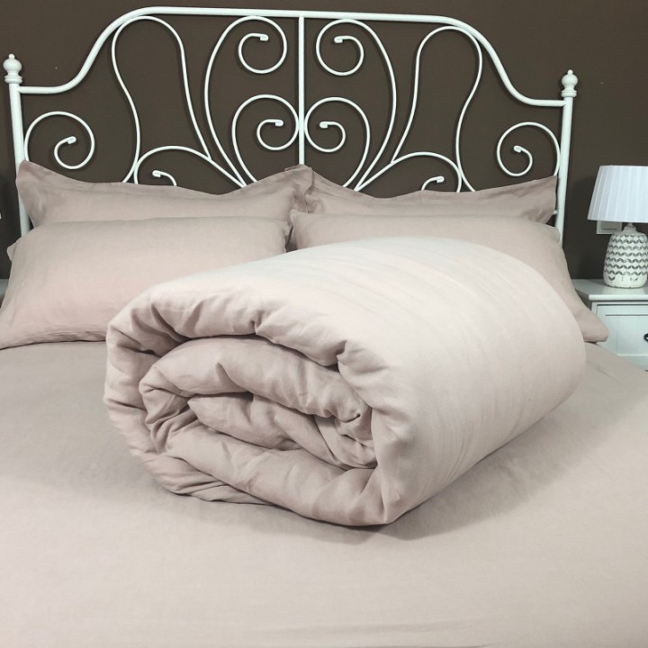 Duvet Cover Linen Atlanta Rose