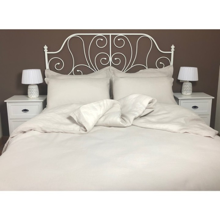 Duvet Cover Linen Atlanta Cream