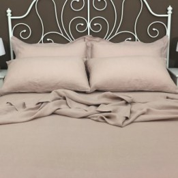 Flat Sheet Linen Atlanta Rosé
