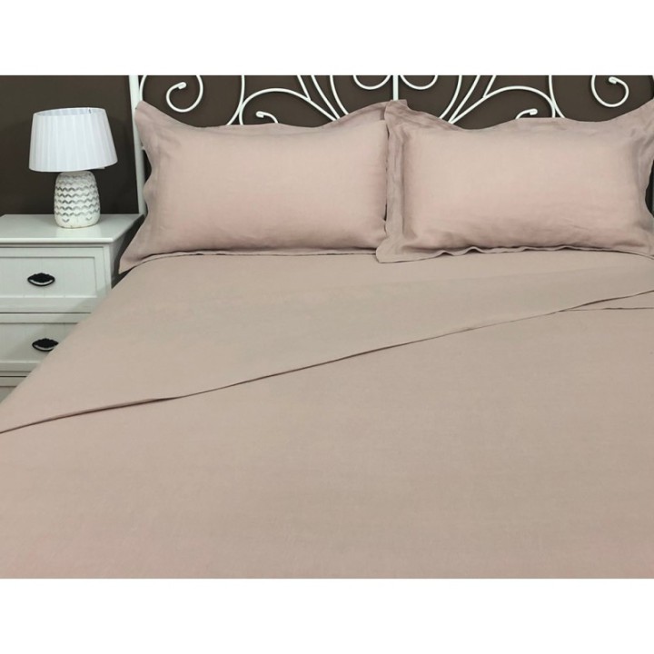 Flat Sheet Linen Atlanta Rosé