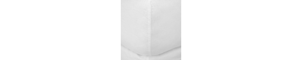 Fitted sheets with elasticated corners, Egyptian cotton