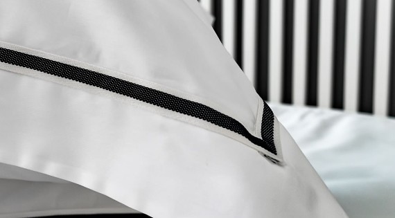 300 thread count of pure white cotton duvet covers, sheets and pillowcases